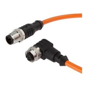 Ipf Electronic - Konfektioniertes Sensor-Aktor-Kabel Verbindungsleitung, 0,6m, VK06RF21 M12 Dose 4polig
