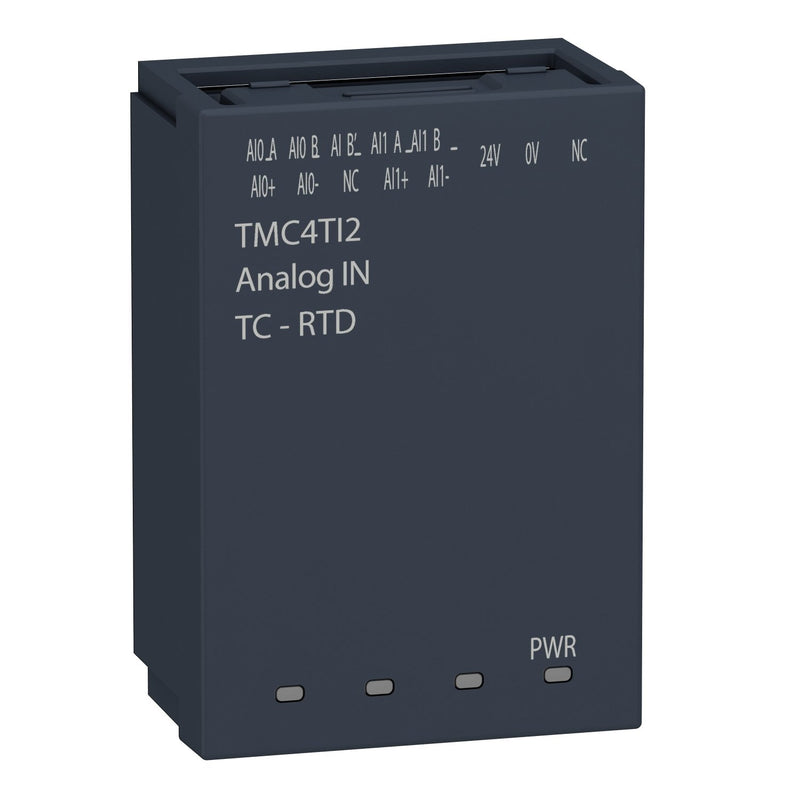 Schneider Electric - SPS-Analoges Ein-/Ausgangs-Modul Erweiterung Cartridge TMC4TI2 M241 2 analog Eing