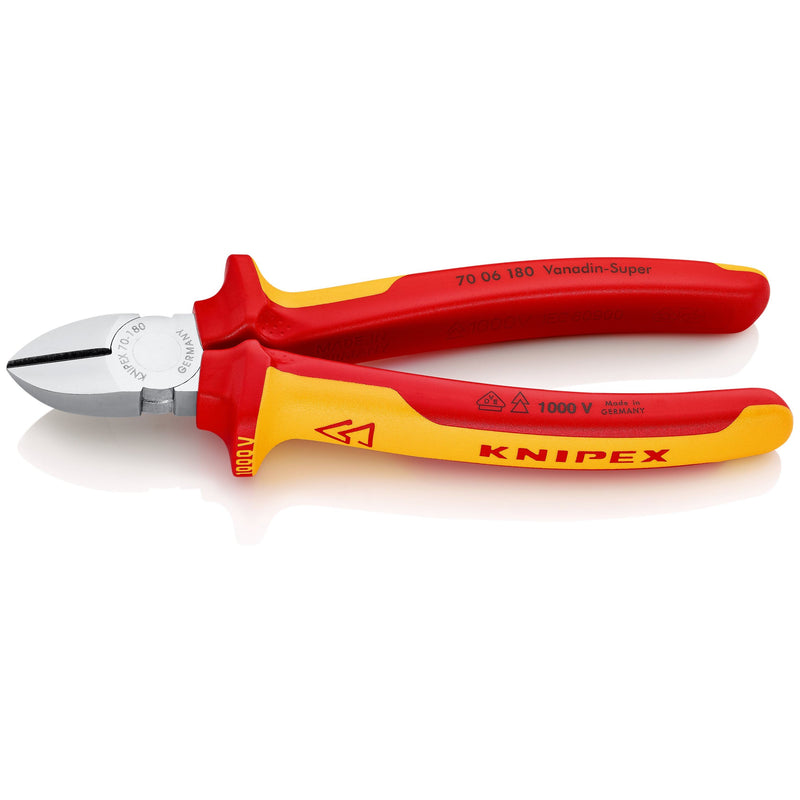 Knipex - Seitenschneider 70 06 180 SB isoliert, 180mm