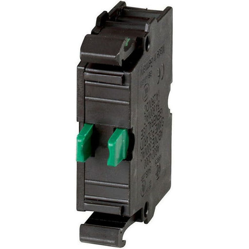 Eaton - Hilfsschalterblock Kontaktelement M22-K10P 1S, Front