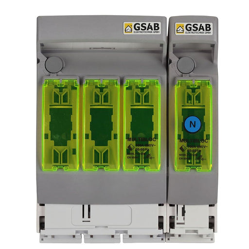 GSAB Elektrotechnik - Sicherungslasttrennschalter NH00 Trenner 99.4.160 4p bis 7qmm