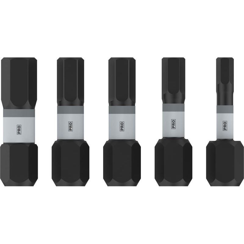 Bosch - Bit-Set PRO H Impact Bit Set, H3, 2608521U59VE(5) H4 2 x H5 H6 25 mm