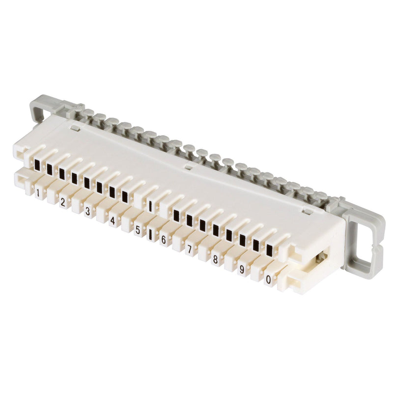 EFB-Elektronik - Fernmeldeleiste LSA-Trennleiste 2/10 46005.1F zu 10DA mit Farbcode