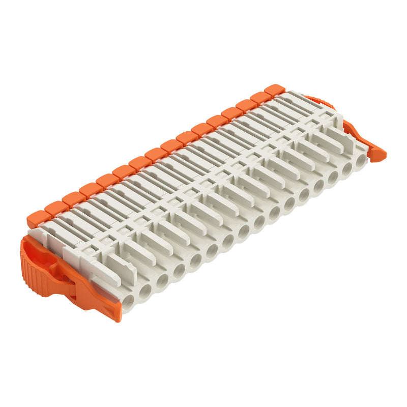 WAGO - Kabelsteckverbinder für Leiterplattensteckverbinder Federleiste 1-Leiter Hebel 2721-1116/037-000 Push-in Cage Clamp − 25 Stück