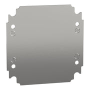 Schneider Electric - Montageplatte für Verteilergehäuse Montageplatte verzinkt NSYMM22 HxB=200x200mm