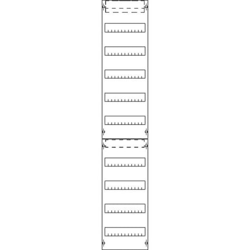 Striebel&John - Verteilerfeld für Installationsverteiler Verteilerfeld FV19 9RE − 1 Stück