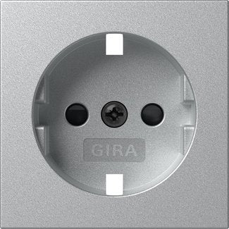 Gira - Zubehör/Ersatzteile für Installationsschalterprogramme Abd. SCHUKO-Steckd. SH 492126 F Alu