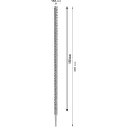 Bosch - Bohrer PRO SDS plus-5X 2608836634 Hammerbohrer 18 x