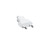 Bachmann - Schutzkontaktstecker Euroflachstecker 900.011 (VE3) ws, m.Schraubanschl