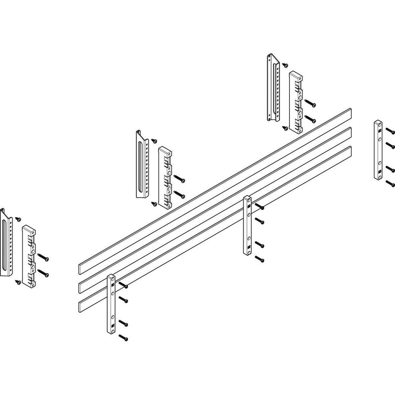 ABN - Verteilerfeld für Installationsverteiler Sammelschienen-Modul MTSC42643 tief 4FB/2RE