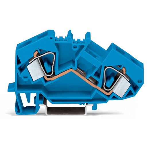 WAGO - Durchgangs-Reihenklemme Durchgangsklemme 783-604 0,2-16mmq blau
