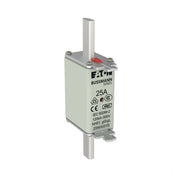 Eaton - Messersicherung Sicherungseinsatz Nieders. NH FUSE 25#25NHG01B 25A AC 500V 120kA − 3 Stück