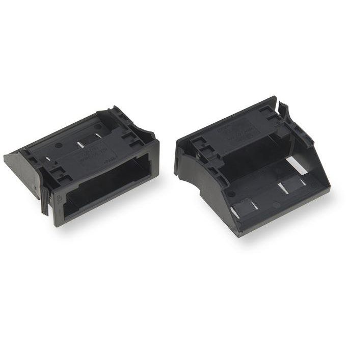 WAGO - Zubehör/Ersatzteile für steckbare Gebäudeinstallation Snap-In-Rahmen 770-319 4-pol.,1,0 3,0mm,sw − 100 Stück