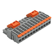 WAGO - Kabelsteckverbinder für Leiterplattensteckverbinder 1-Leiter-Federleiste 2231-1112/329-000 Push-in CAGECLAMP,gr − 25 Stück