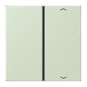 Jung - Abdeckung/Bedienelement für Installationsschalterprogramme Taste 1fach m. Pfeilsymb. LC 401 TSAP 218 vert anglais pale