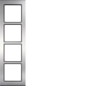Elcom - Türstation für Türkommunikation Türstation edelstahl FMO-4/1EM 4Module schraubenlos