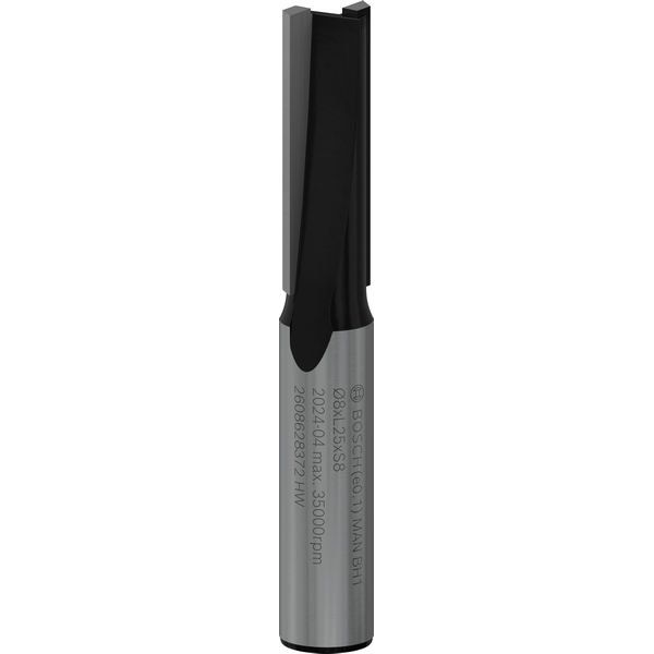 Bosch - Fräser PRO Nutfräser, 2608628372 zweischneidig 8 x L