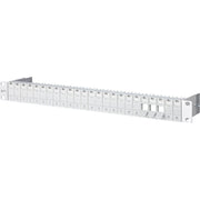 Metz Connect - Frontpanel/Patchpanel leer (Schaltschrank) Patchfeld modul 24Port TN MPP24-7035-leer 1HE RAL7035 leer
