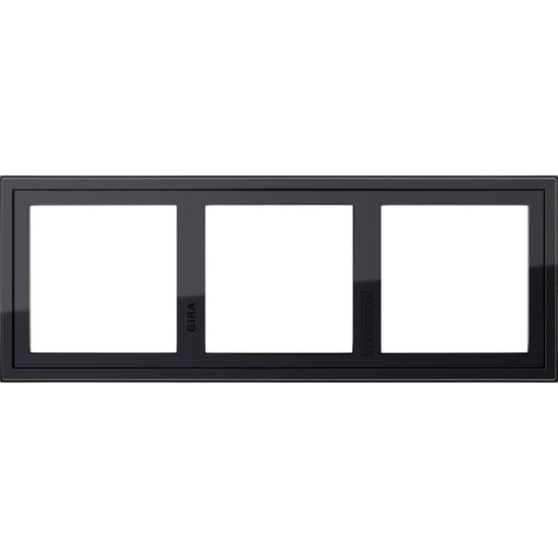 Gira - Abdeckrahmen Montageadapter 3fach 131305 sw