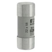 Eaton - Zylindrische Sicherung Sicherungseinsatz Nieders. CYLINDRICA#C22G50 50A AC 690V 80kA − 10 Stück