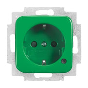 Busch-Jaeger - Steckdose Schuko-Steckdoseneinsatz 20 EUCBL-13-212-101 grün RAL 6032
