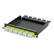 Telegärtner - Moduleinsatz für Patchpanel LWL HD3-ES Patch-Modul 100022367 0,5HE 6xLC-D OM4