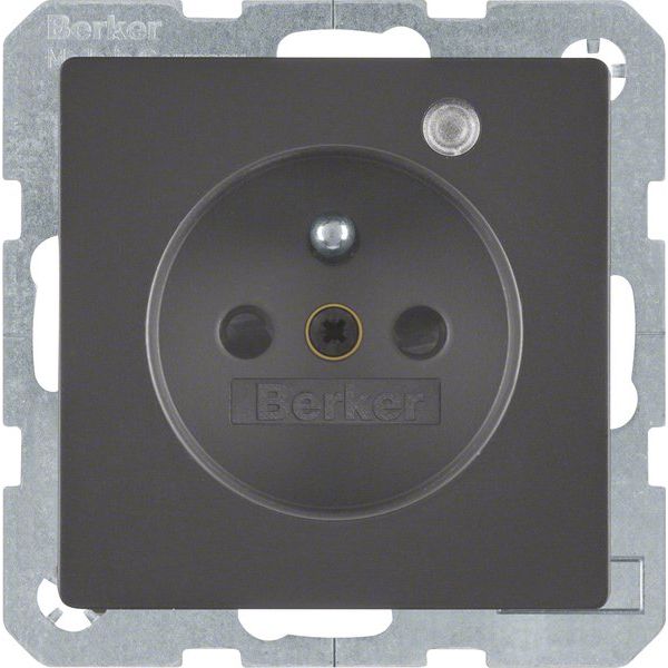 Berker - Steckdose anth/sa 6765096086 m.Schutzkontaktstift