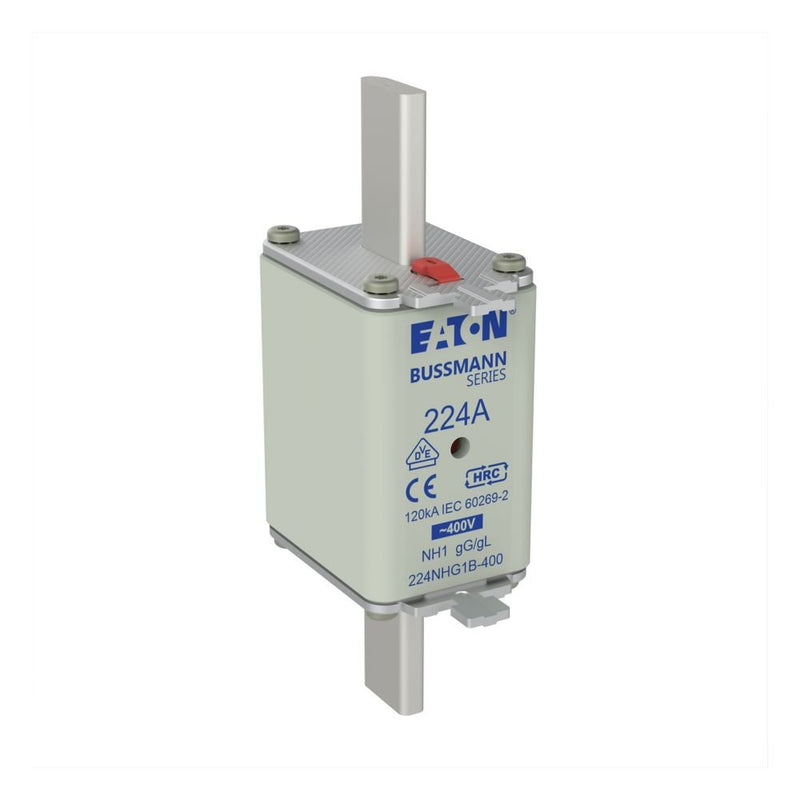 Eaton - Messersicherung Sicherungseinsatz Nieders. 224NHG1B-400 224A AC 400V 120kA − 3 Stück