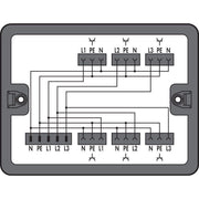 WAGO - Kompaktverteiler für steckbare Gebäudeinstallation Verteilerbox 899-631/105-000 400 V/230 V