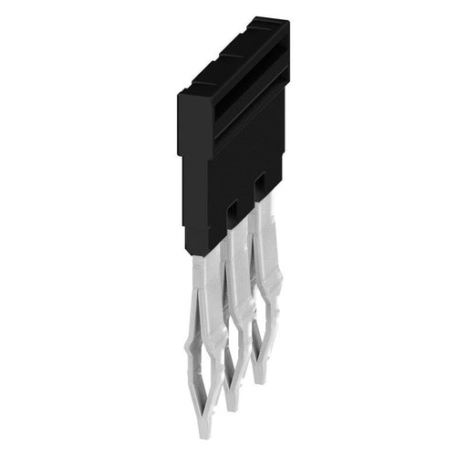 Weidmüller - Querverbinder/Brücker für Reihenklemme Querverbinder ZQV 4N/3 BK gesteckt − 60 Stück