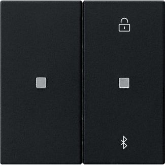 Gira - Bedienelement intelligent Jalousie-/Schaltuhr 5381005 Schwarz