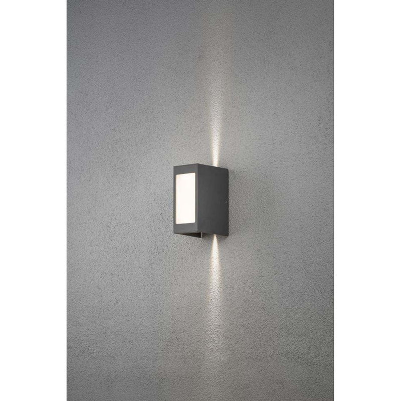 Gnosjö Konstsmide AL - Decken-/Wandleuchte LED-Wandleuchte 7992-370 anthrazit