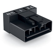 WAGO - Leiterplattensteckverbinder Stecker für Leiterplatten 890-815/011-000 5-polig,schwarz − 50 Stück