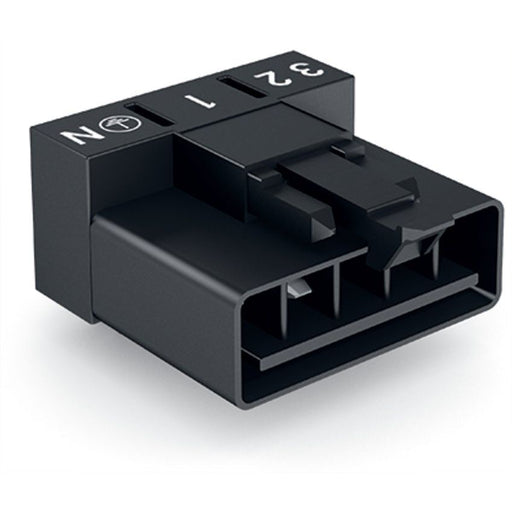 WAGO - Leiterplattensteckverbinder Stecker für Leiterplatten 890-815/011-000 5-polig,schwarz − 50 Stück