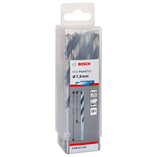 Bosch - Bohrer Metallspiralbohrer HSS 2608577247 PointTeQ DIN 338 7,9