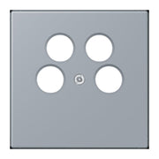Jung - Einsatz/Abdeckung für Kommunikationstechnik Abdeckung für SAT-TV LC 990-4 SAT2 257