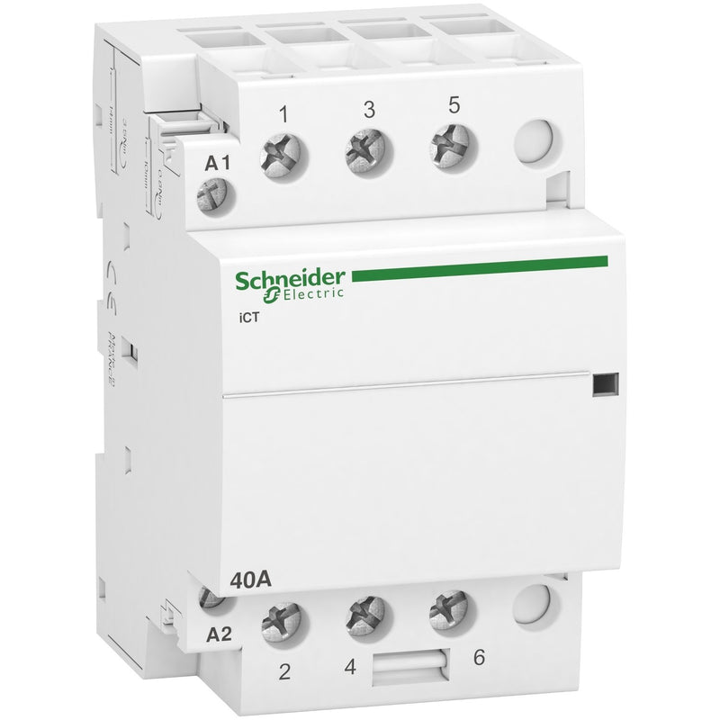 Schneider Electric - Installationsschütz für Reiheneinbau Installationsschütz A9C20843 3S 40A 220-240VAC