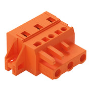 WAGO - Kabelsteckverbinder für Leiterplattensteckverbinder 1-Leiter-Federleiste 231-703/031-000 CAGECLAMP,2,5mm²,or − 50 Stück