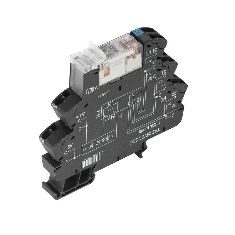 Weidmüller - Schaltrelais Koppelrelais TRZ 12VDC 2CO AU 12 V DC 20 %, 2W − 10 Stück