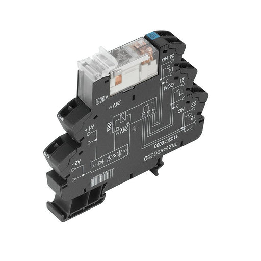 Weidmüller - Schaltrelais Koppelrelais TRZ 12VDC 2CO AU 12 V DC 20 %, 2W − 10 Stück