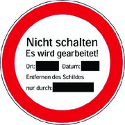 Klar - Warn-/Hinweisschild Wartungskennzeichnung 7202/72