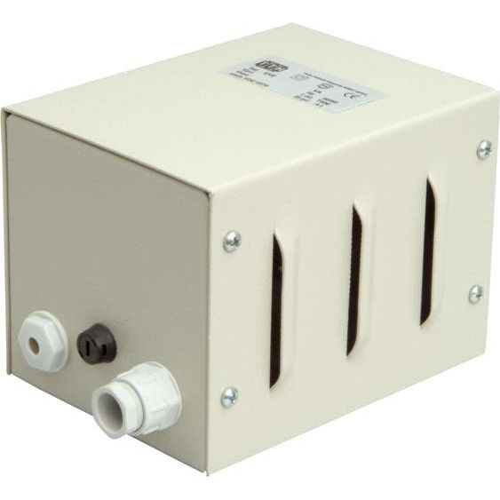 Trafo-Technik-Hoppecke - Einphasen-Steuertransformator Sicherheitstrafo EVE 2500VA 230/42V im Stahlb.gehäuse ws