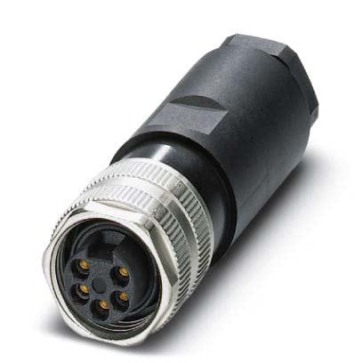 Phoenix Contact - Rundsteckverbinder, feldkonfektionierbar (Industriesteckverbinder) Steckverbinder SACC-MINFS-5CON-PG16