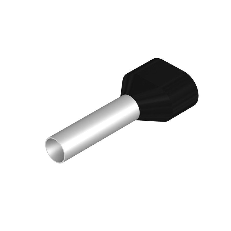 Weidmüller - Aderendhülse Zwilling H6,0/29 ZH SW − 100 Stück