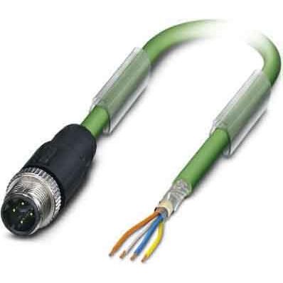 Phoenix Contact - Konfektioniertes Sensor-Aktor-Kabel Bus-Systemkabel SAC-4P-M12M #1524310