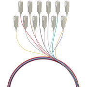 EFB-Elektronik - LWL-Pigtail SC Faserpigtail G50/125 O3324.2 (VE12Satz) 2m, OM2
