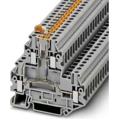 Phoenix Contact - Trenn- und Messtrenn-Reihenklemme Doppelstockklemme UTTB 4-MT P #3046773 − 50 Stück