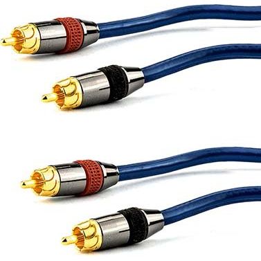 E+P Elektrik - Konfektioniertes A/V-Kabel Cinch-Anschlusskabel B 833/5 digital, 5m