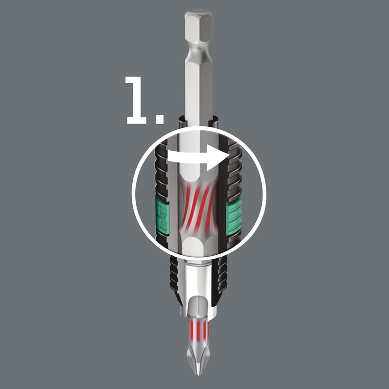 Wera - Bit Z-BitsReihe4Gr.1 5060147001 1x50mm