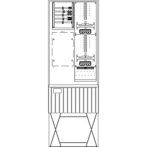 Elsta Mosdorfer - Zähler-Komplettschrank Zähleranschlusssäule ZS322T.N1.12 A320 N1 1Z TSG 3.HZ